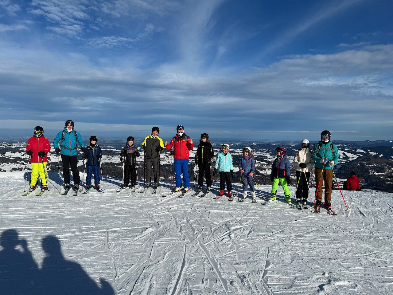  Skifahrer des VfL am Imberg 